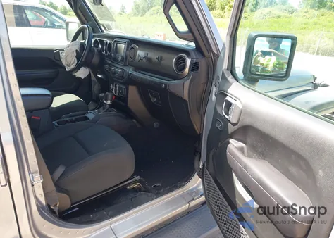 2019 Jeep Wrangler Unlimited Sport S 4X4 из США, поврежденный, VIN 1C4HJXDN5KW618705